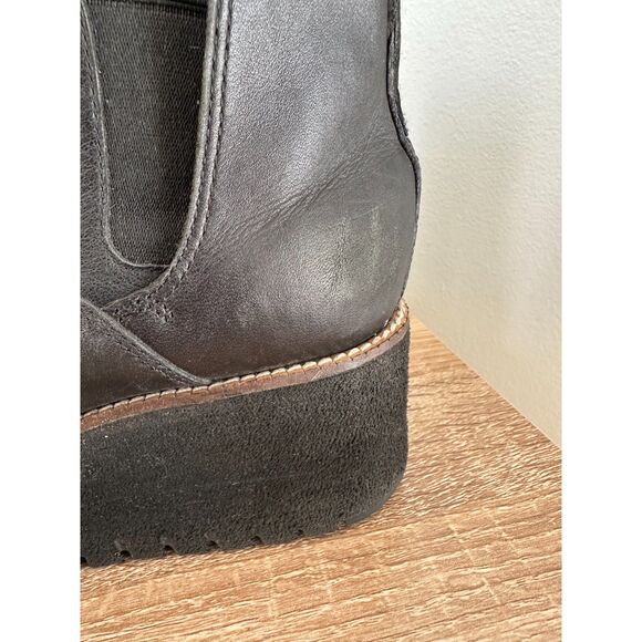 Cole Haan Women's Black Zero Grand Explore Waterproof Wedge Hiker Boots 10.5 - Picture 13 of 13